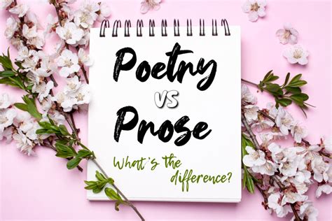 how is poetry different from prose in terms of its rhythmic patterns?